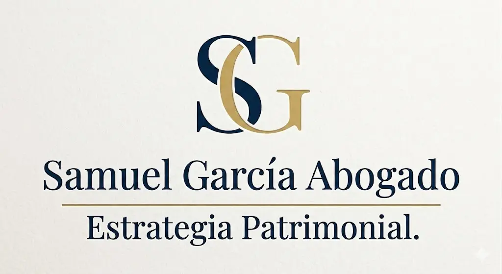 Logo de Samuel García Abogado especializado en Estrategia Patrimonial, Herencias y Auditoría de Alquileres.